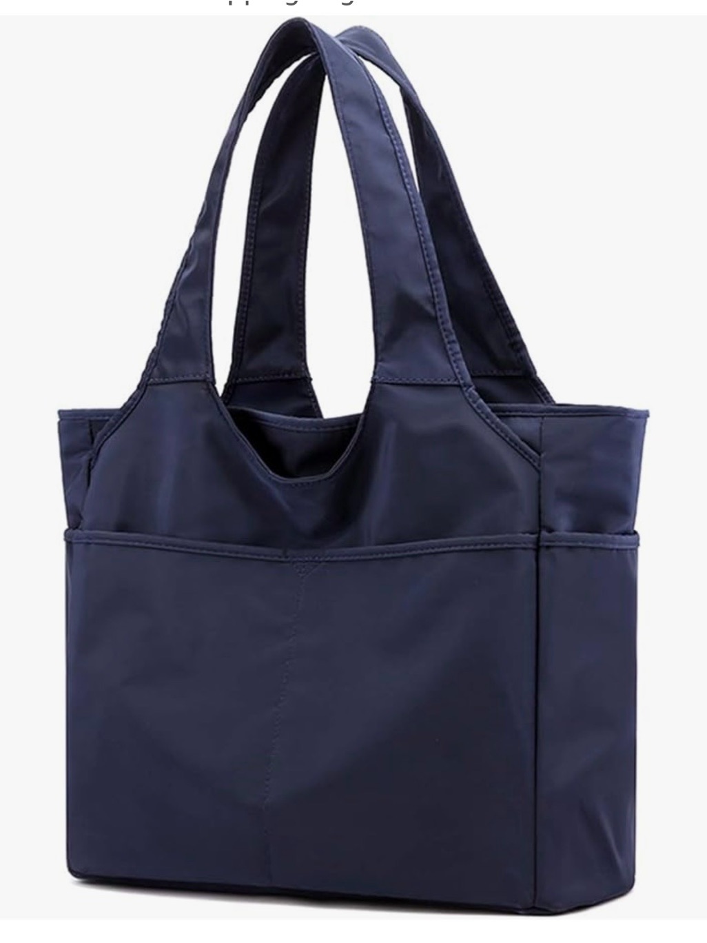 Wxnow Women Waterproof Tote Bag Nylon Handbag Purse Shoulder Shopping Bag